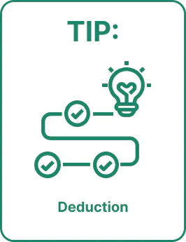 Tip for the Watson Glaser Deduction section