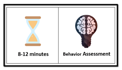 Thomas International test includes a 8-12 minute behavioural assessment