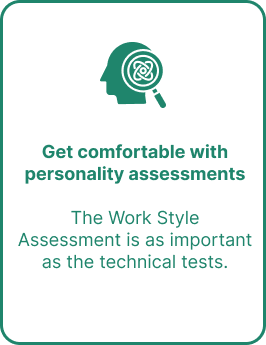 Get Comfortable with personality assessments